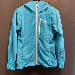 Blue Patagonia Levitation Hoodie